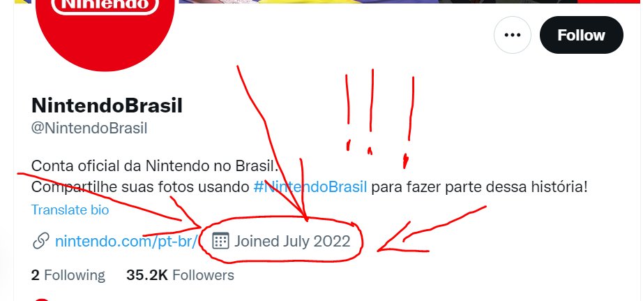 Nintendo of Brazil tweet media