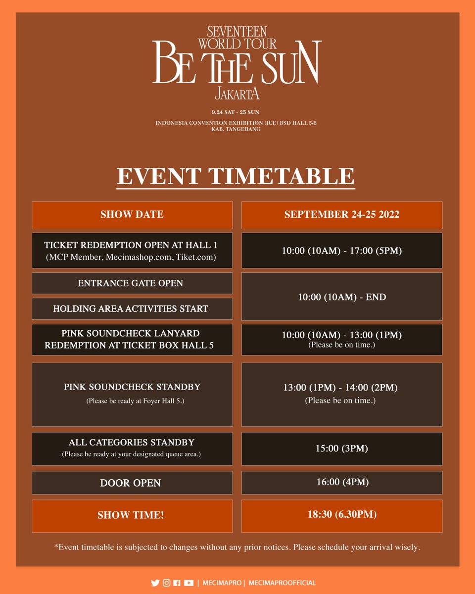 mecimapro's tweet photo. #BETHESUNinJKT - Event Timetable &amp; Event Map. https://t.co/2fMK4keuqb