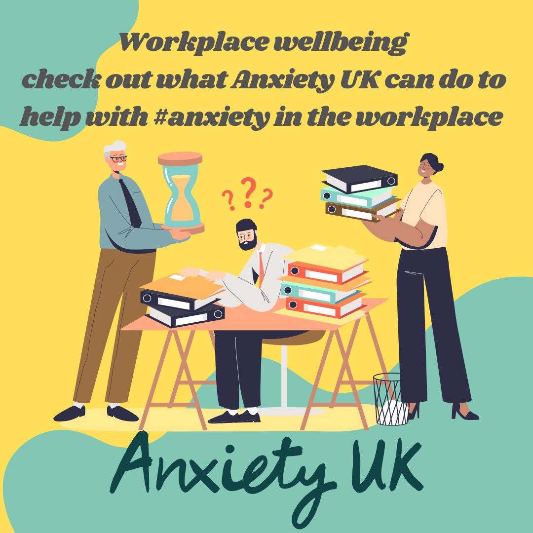 This week is #international happiness at work week & a great opportunity to mention our #workplace support options & training packages: (anxietyuk.org.uk/workplace/work…) and support for the workplace webpage (anxietyuk.org.uk/support-for-th…)