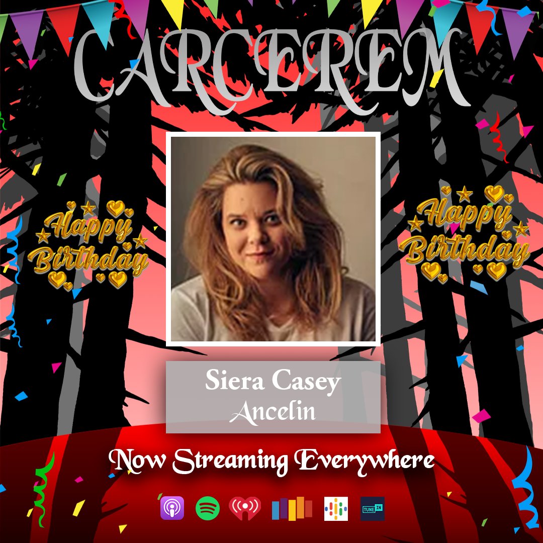 #BirthdayShoutOut to Siera Casey! I mean, come on! Look at that face. She made you cry along with her as Ancelin. Admit it! Now go wish her a happy birthday! @sieraeden 
#voiceoveractor #audiodrama #audiofiction #voactor #castbox #itunespodcast #podcasthq #itunespodcast #gnome