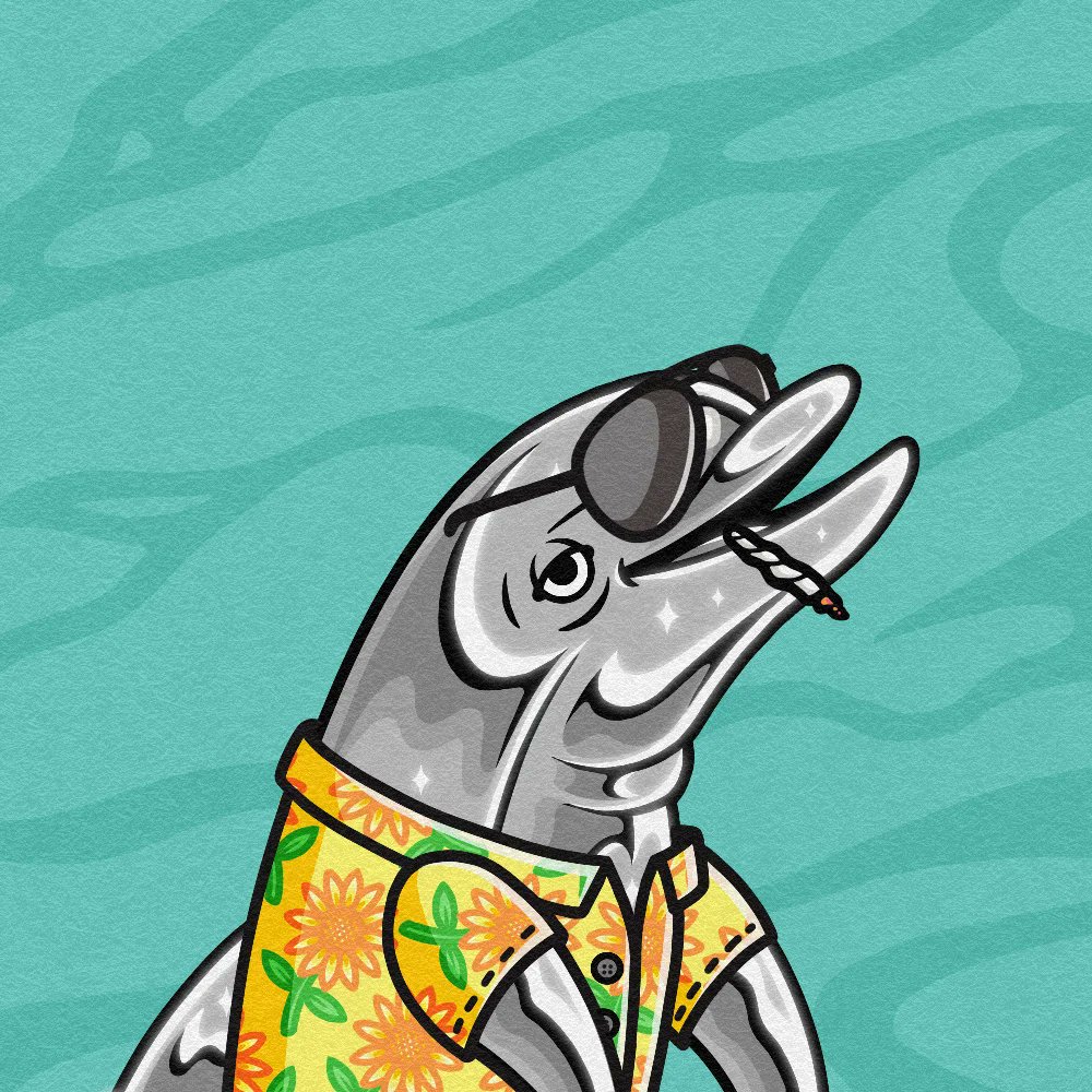 To celebrate the <a href="/philustrations/">Philustrations</a> X @PotluckProtocol mint today and to highlight our new Twitter made just for our #Hedera projects I'm running a giveaway!
4 Dolphins, 4 winners
1. Like and RT
2. Tag 3 Friends
3. Follow <a href="/Potluck_HBAR/">Potluck Protocol.HBAR</a> 
#HBAR #HederaHeatWave #HBARbarians