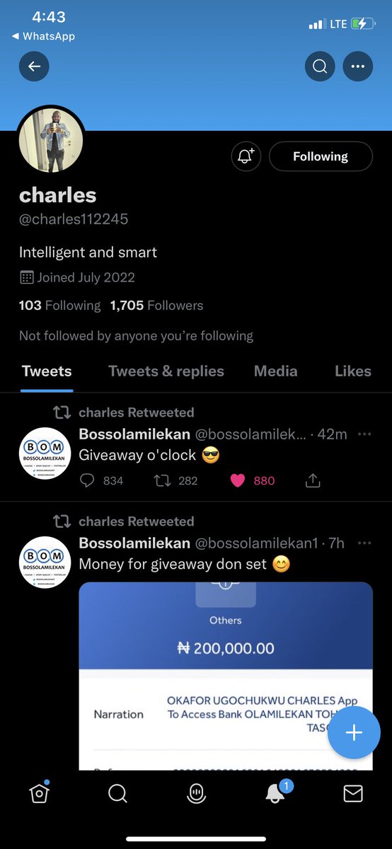 Ola19caters's tweet photo. @bossolamilekan1 @charles112245 0247180312
Wema 🌚 https://t.co/GxUdHuiKMa