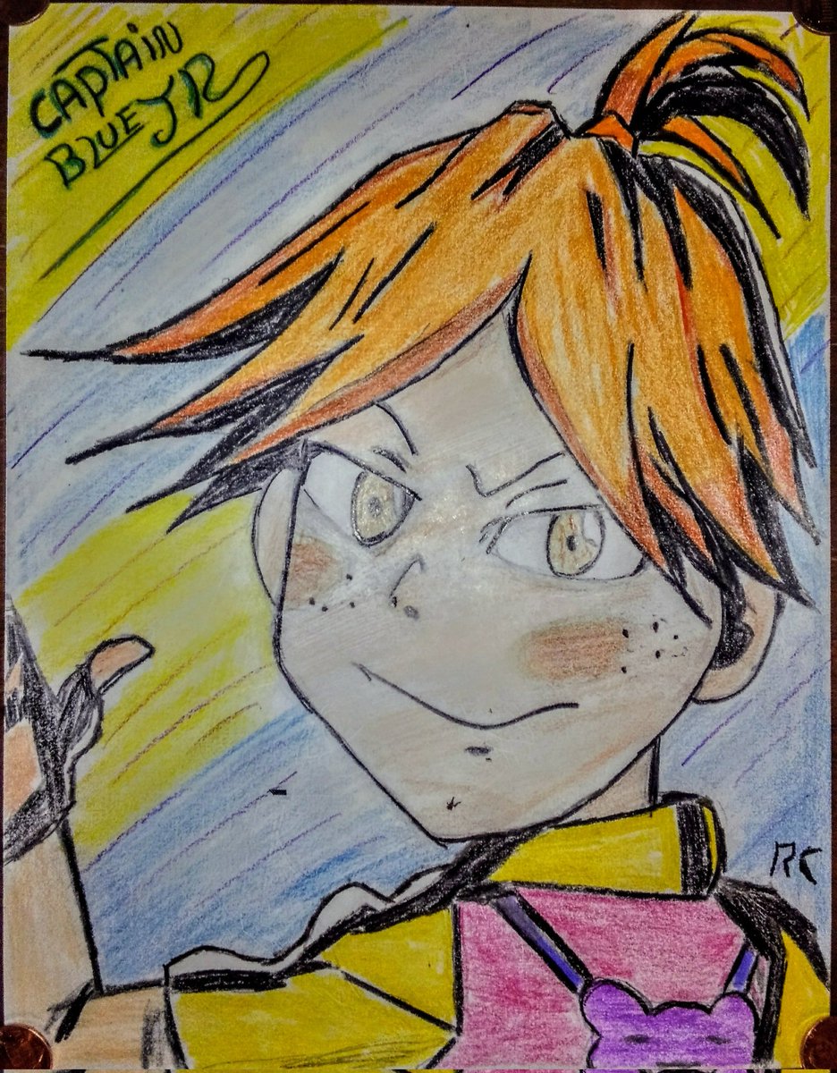 TDZ_ART's tweet photo. Hope all my Art Friends are having a Great Day! 😁✌️
I hope you create something Amazing today. 😌🙏 
#artistontwittter  Captain Blue Jr. Art I  made a while! #ViewtifulJoe https://t.co/JVOedK1zPk