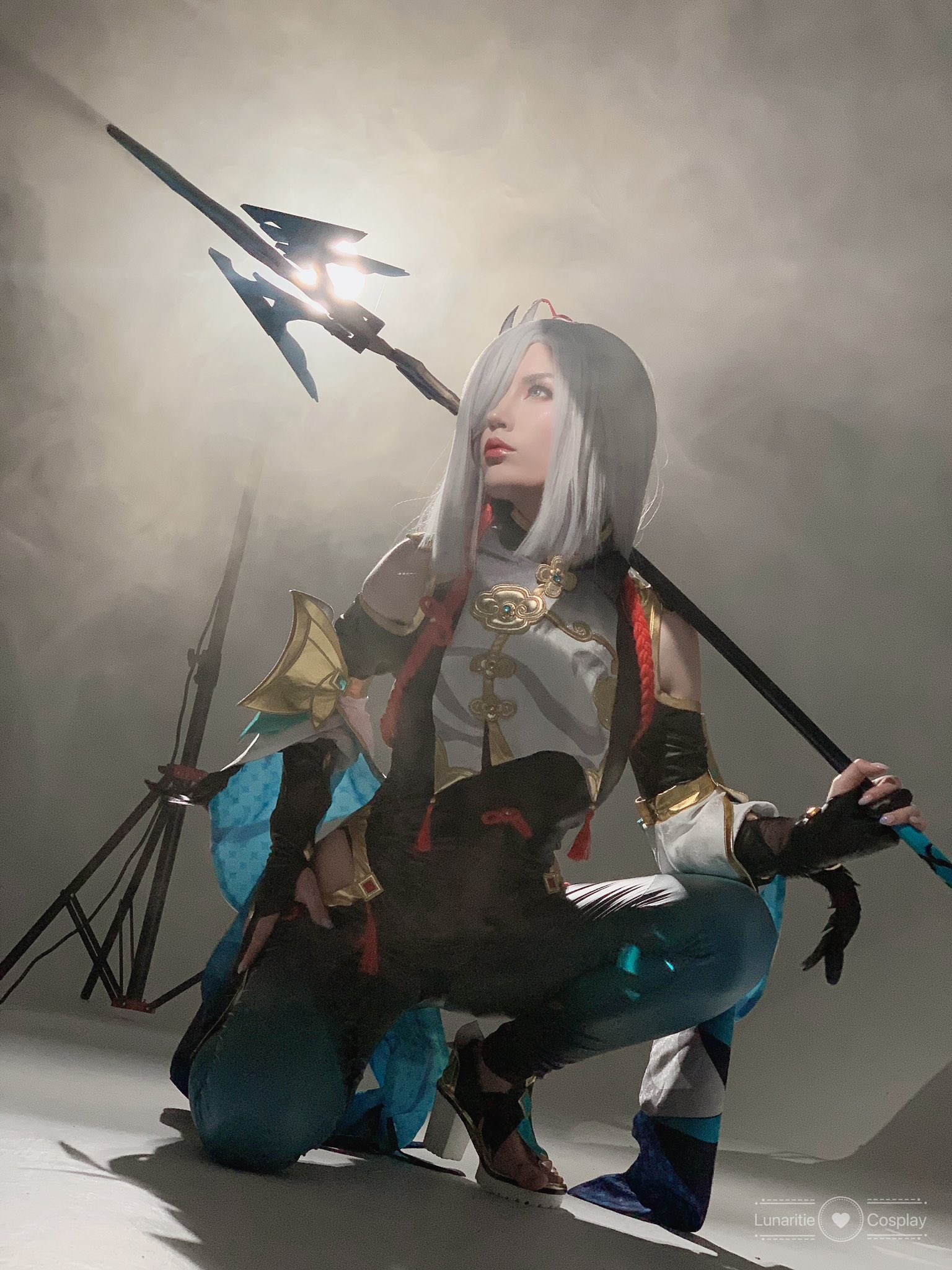 Lunaritie on X: Do you play Genshin Impact? I love this game! I'am a big  fan of Pyro characters, but Shenhe is my instant waifu💖😭 I wished to  cosplay her for a