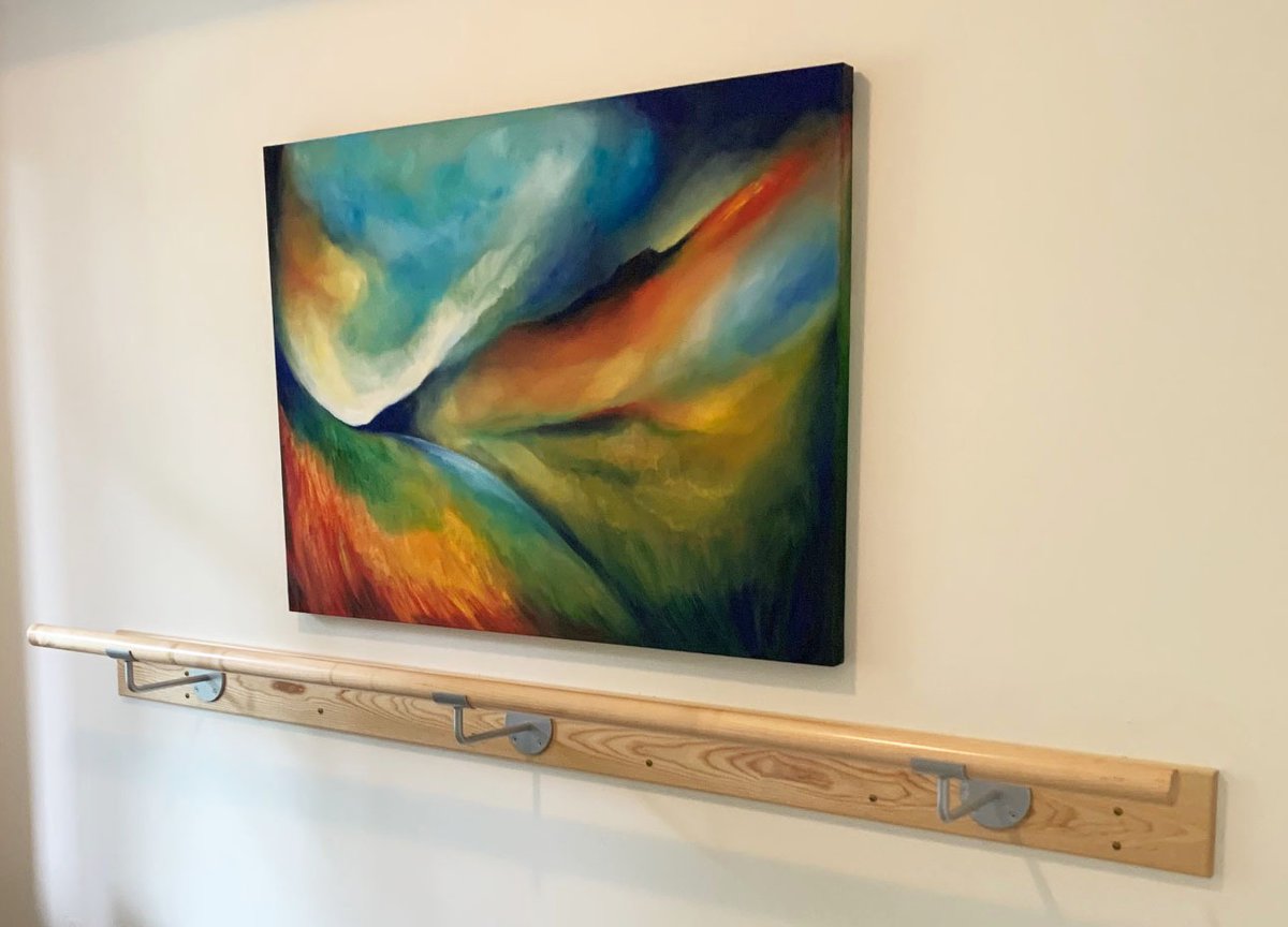 "Great artists are people who find the way to be themselves in their art." ~ Margot Fonteyn, Prima Ballerina

pictured:  Pirouette Wall Mounted Brackets in Silver by Custom Barres 
bit.ly/3CQwKWJ