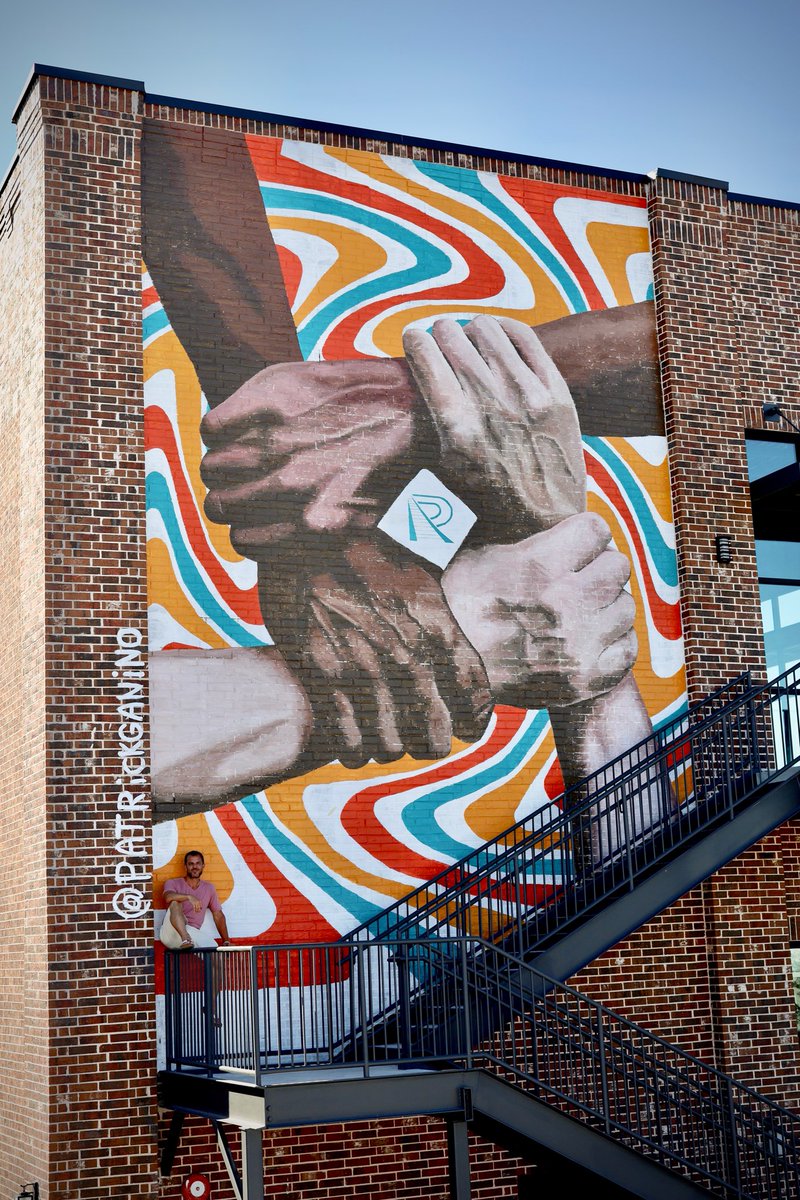 I wanted this project to be something different. My goal was to represent more, something that reflects our #society and embodies the vitality of Frisco, as well as the beautiful #diversity and #community spirit of the The Rail District. #unity #socialjustice