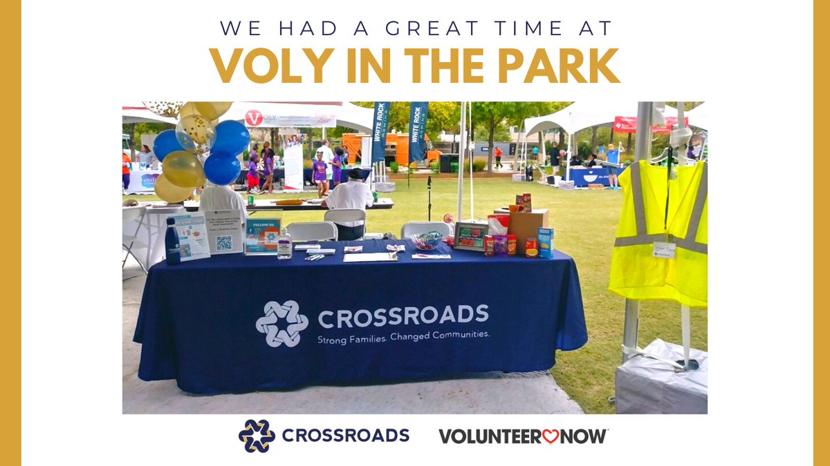 CrossroadsComm5's tweet photo. @Vol_Now  hosted, Voly in the Park, the largest volunteer festival in Dallas, on September 17, 2022 at Klyde Warren Park from 11 a.m. to 2 p.m. 
VolunteerNow's platform that connects you to real-time nonprofit needs and helps you find your perfect volunteer opportunity. https://t.co/zbTqzDdYe7