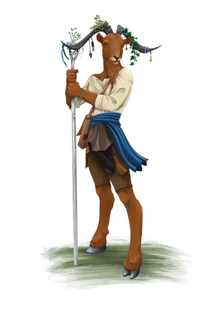 SlamDaPanda's tweet photo. @DR_Storytellers Goat man is a WIP but here :) https://t.co/Pwnt3sokbM
