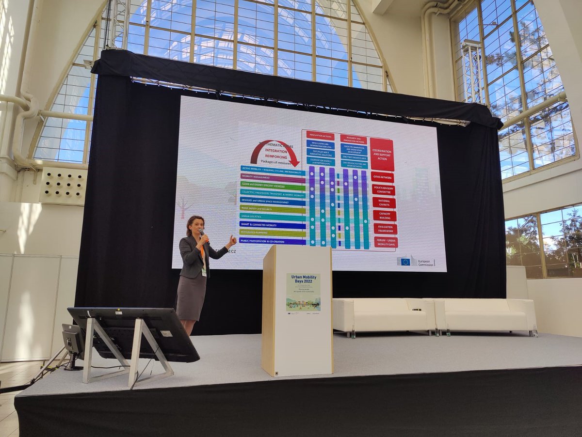 cinea_eu's tweet photo. #UMD22 Busy afternoon for @cinea_eu❗️
👩‍🎓Exchanging with students
📢Presentation on int. cooperation of #UrbanMobility #EU projects
🔄Interactive session towards @CIVITAS_EU 2030
🚐Project visits @CEITEC_Brno @SHOW_H2020 - this is what makes the work behind the scenes worthwhile! https://t.co/39p60R0kH3
