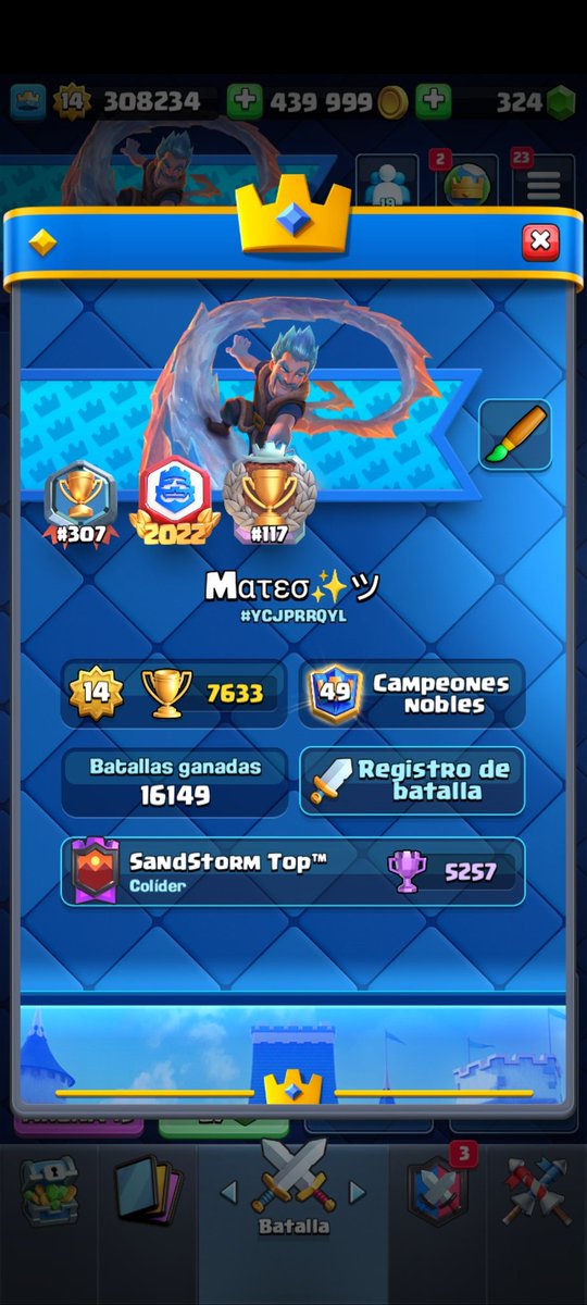 link.clashroyale.com/?clashroyale:/…
✅️Requisitos:
- Darle like a este tweet ❤️
- Darle retweet 🔃
- Seguirme
- Dejar sus nombres abajo para agregarlos
