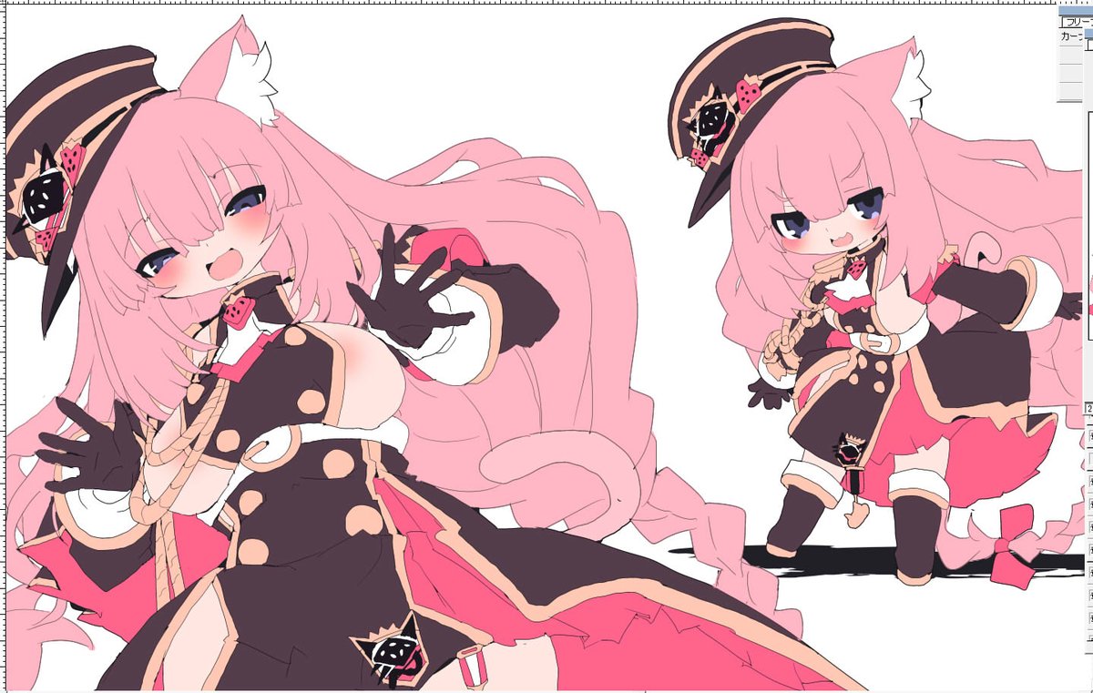 おSkeb進捗…頑張るぞい 