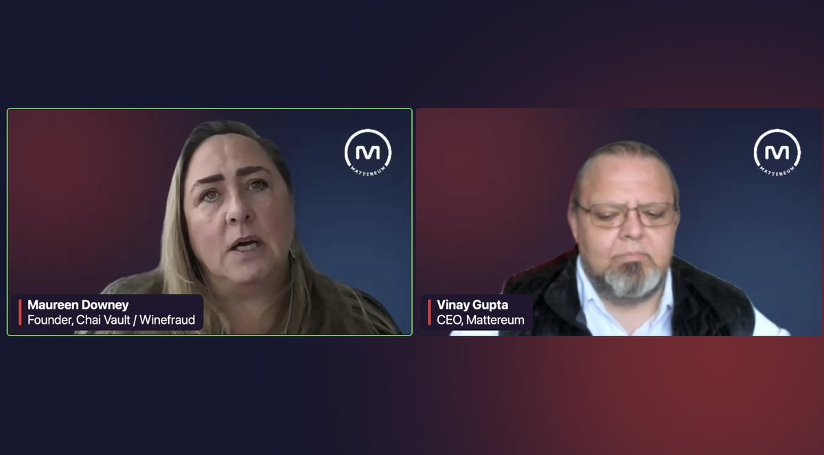 Maureen has been authenticating wine for over 20 years and now tackles the astonishing 20% counterfeited wines across the globe at  chaivault.com <a href="/moevino/">Maureen Downey</a> <a href="/WineFraud/">WineFraud</a>