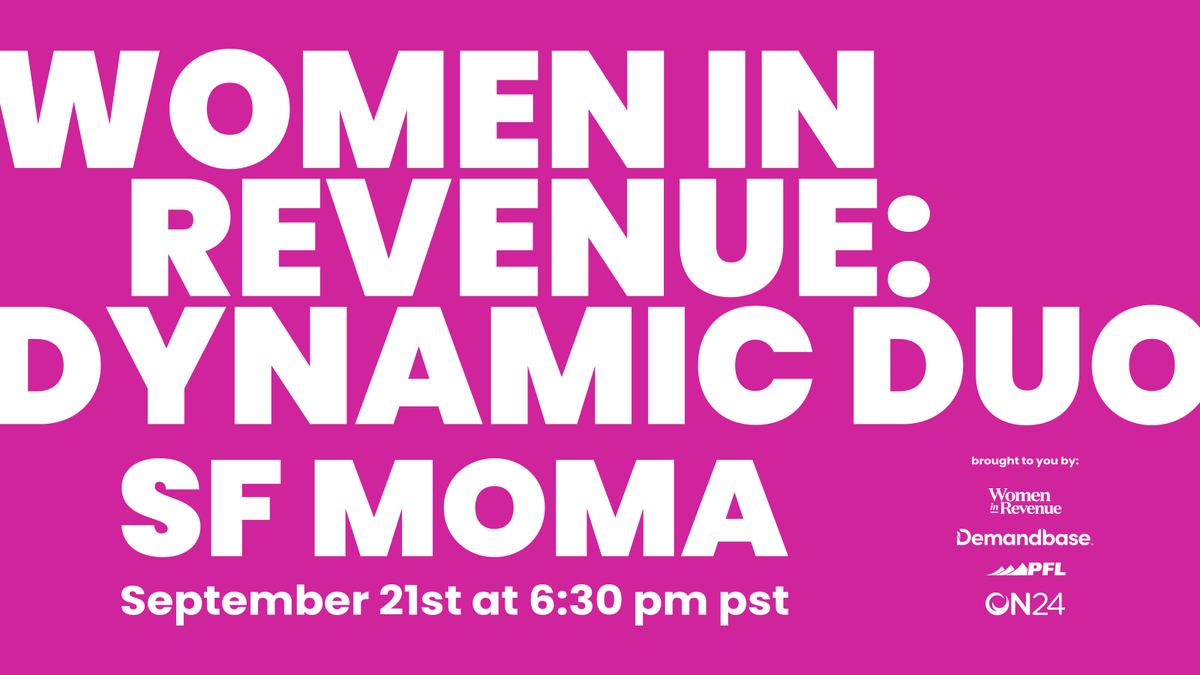 _ironMichael's tweet photo. Are you attending #Dreamforce? What are you doing tonight?

Join us for an evening of cocktails 🍸, conversation 👥, and inspiring speakers 💫 at @WomenInRevenue’s network reception and panel presentation. 
https://t.co/cLgWArLg0p

#RevenueLeaders #WomenInRevenue #DreamDelivery https://t.co/i3kkOMnzQu