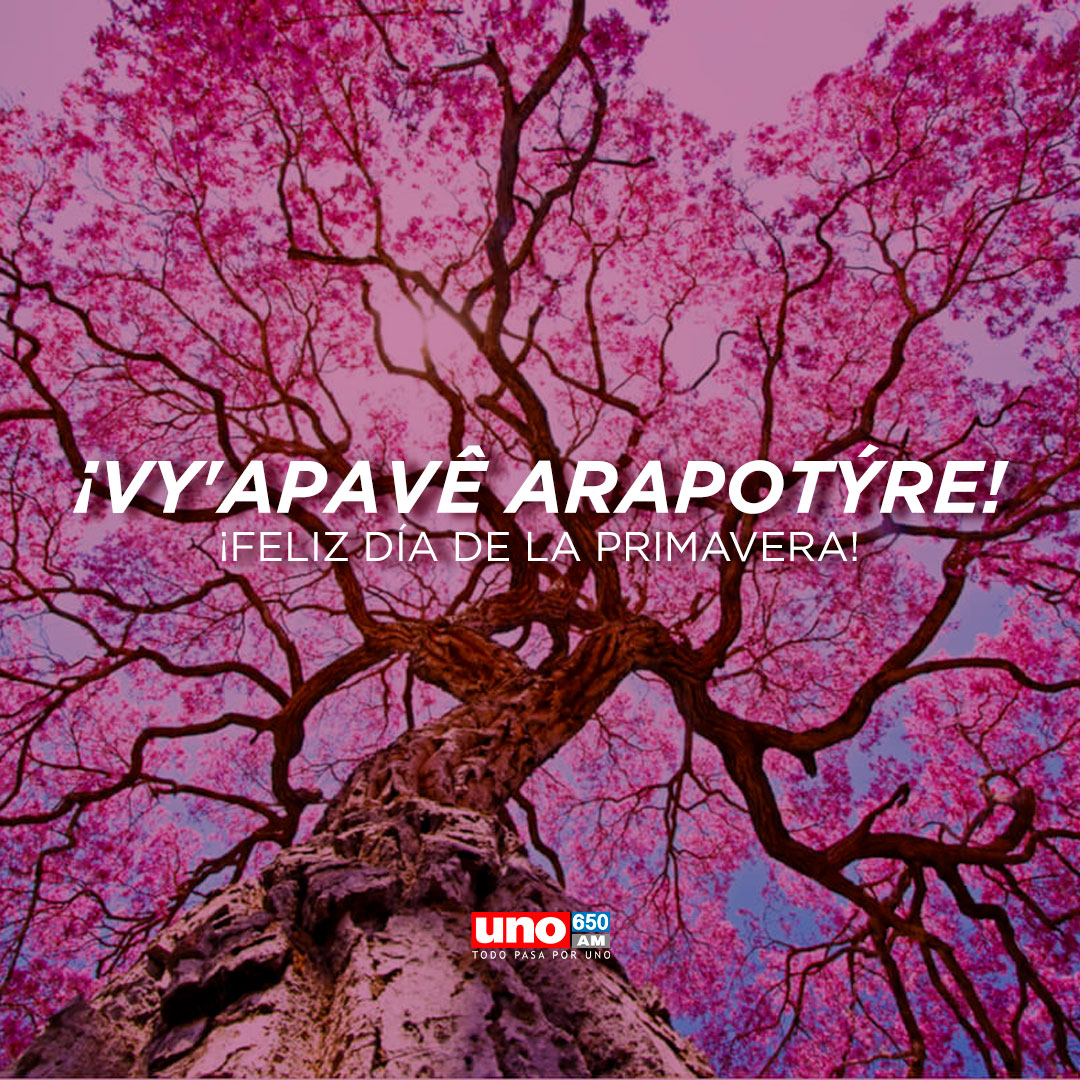 🌹🌷🦋💕 LLEGÓ LA PRIMAVERA 🌹🌷🦋💕

📻RADIO UNO te desea una feliz estación.🥳🎉

#650AM