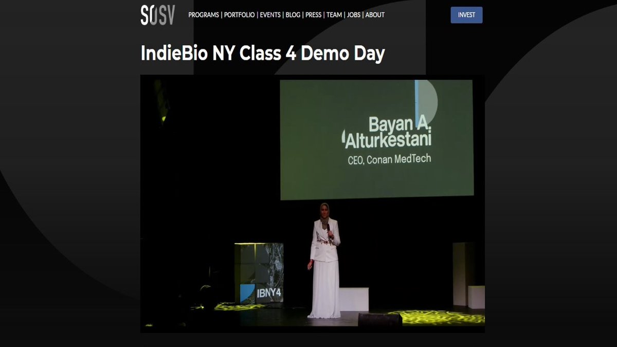 AlfonsoSDGs's tweet photo. @BAAlturkestani_ 
#IBNY4
#IndieBio #NY #DemoDay
#Therapeutics
#IndustrialTech
#BioTech
#CleanTech
#Diagnostics
#DigitalHealth
#CellTherapy
#FemTech
#AgTech
#Foodtech
@indbio
@SOSV
@GlobalGoalsUN
#EliteSDGs
#SDGs
#ODS
#Agenda2030 #ActNow
#ESDfor2030
#SustainableInnovation https://t.co/NYiSbiSEBv