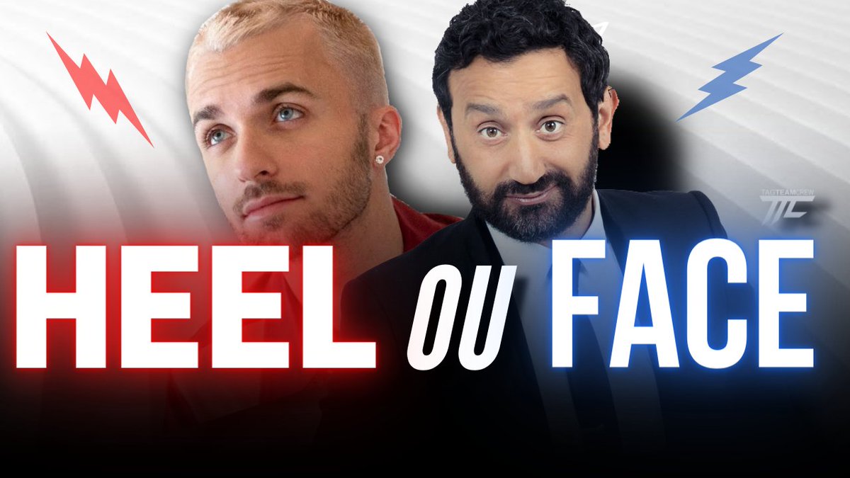TagTeamCrew's tweet photo. HEEL OU FACE
ÉPISODE 2

10 Célébrités
5 Juges

#WWERaw #AEWDynamite
#SmackDown #WWE2K22
#WWE2K23 #TPMP

📺 Lien Vidéo : https://t.co/K292GA13C1 https://t.co/tDRbbhMK1g