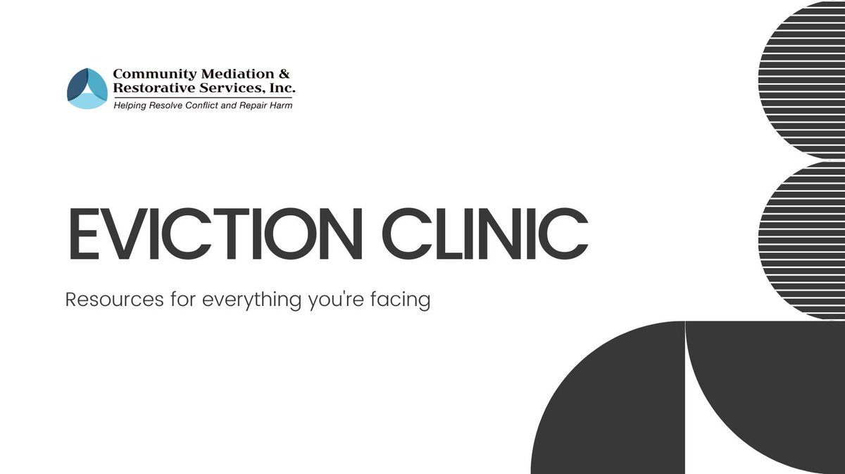 Are you are a loved one facing eviction or housing insecurity? Join us this Friday Sept. 23 from 1pm - 7:00  Free Legal Aid, help with application of rental assistance, and ect. 
 fb.me/e/1VQ7MXkC2