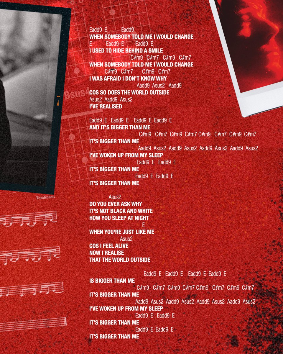 LTHQOfficial's tweet photo. BIGGER THAN ME CHORDS. Learn it and share your covers with us! https://t.co/4izxPF0Ddd
