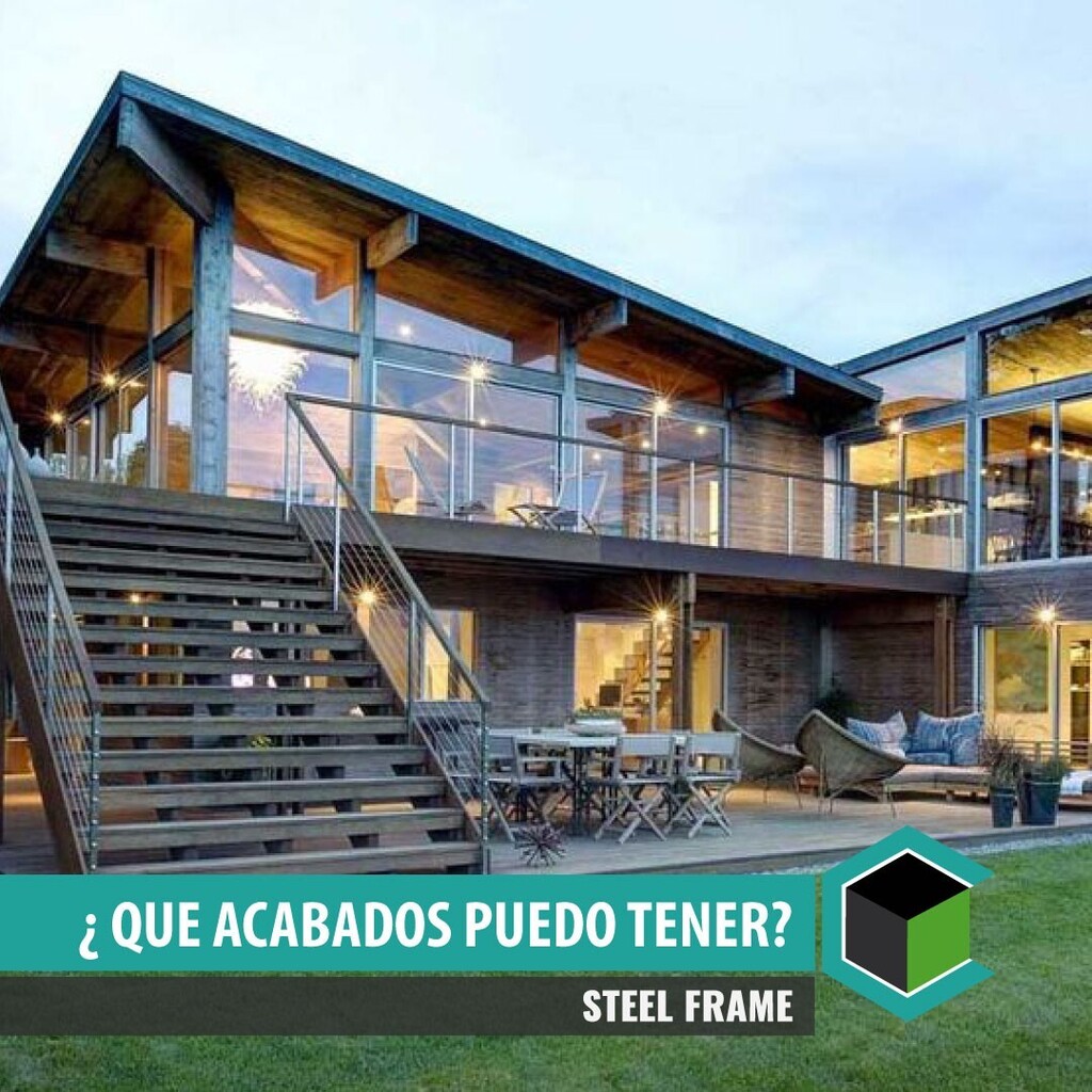 homecubic's tweet photo. La variedad de materiales utilizados en los acabados interiores y exteriores de las casas de acero es prácticamente ilimitada: cartón yeso, fibrocemento, madera, piedra, pizarra, madera…, que son exactamente los mismos que en la construcción tradicio… https://t.co/RNaZlErGqF https://t.co/K2B8DvxM7R
