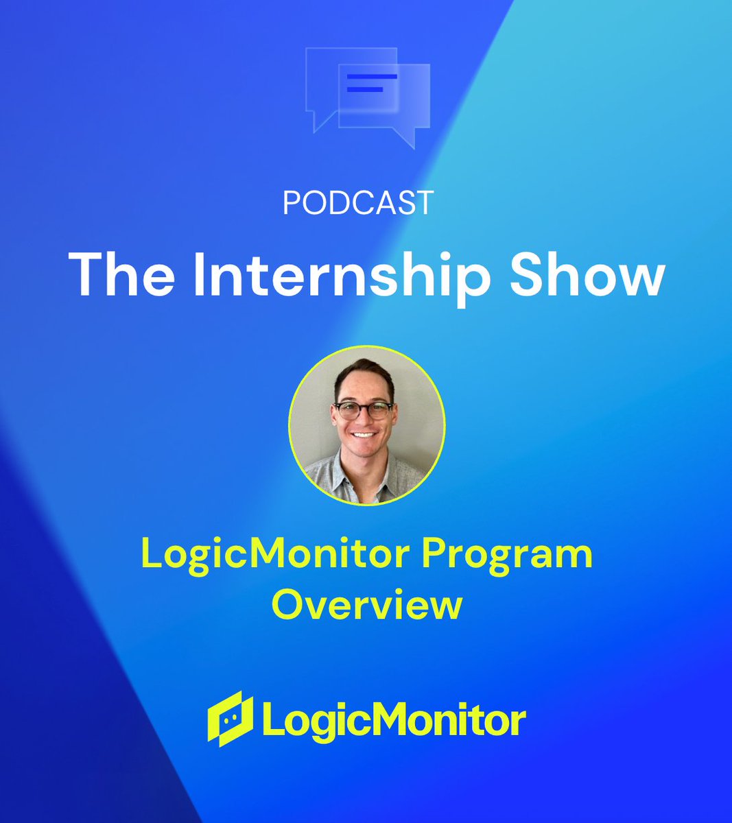 .@LogicMonitor's Dan Brodsky, our University & Internship Recruiter, chats it up on The Internship Show, a podcast designed for college students to learn about life in Tech and hiring companies. Listen now, anywhere you find your podcasts. #interns #hiring #universityrecruiting