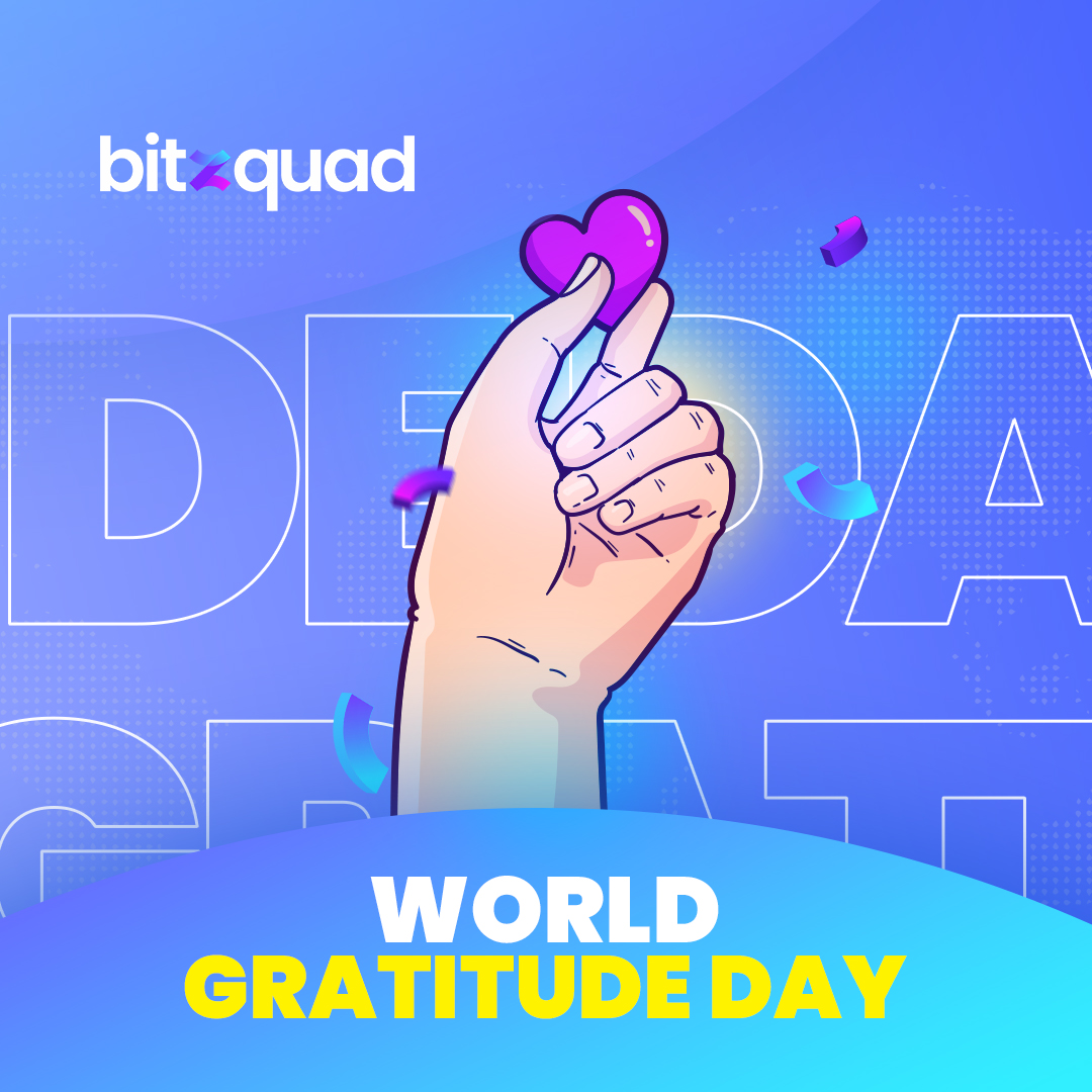 bitzquad's tweet photo. #Gratitude: A positive emotion that involves being #thankful and #appreciative. 😌
In life, there are moments that we are grateful for which came to light because of great people. 💫
#worldgratitudeday #lifeatbitzquad #bestoftheday #solutionsbeyondtechnology #mentor #teacher https://t.co/1ZAw5oZRgJ