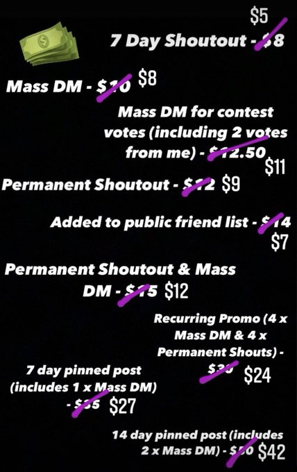 Check out my page for my September promo sale! DM for payment queries! #onlyfans #promo #onlyfanspromo<a href="/tag/promo"class="tags"><span>#promo</span></a><a href="/tag/findom"class="tags"><span>#findom</span></a><a href="/tag/of"class="tags"><span>#of</span></a><a href="/tag/pay"class="tags"><span>#pay</span></a><a href="/tag/onlyfans"class="tags"><span>#onlyfans</span></a><a href="/tag/onlyfanspromo"class="tags"><span>#onlyfanspromo</span></a>