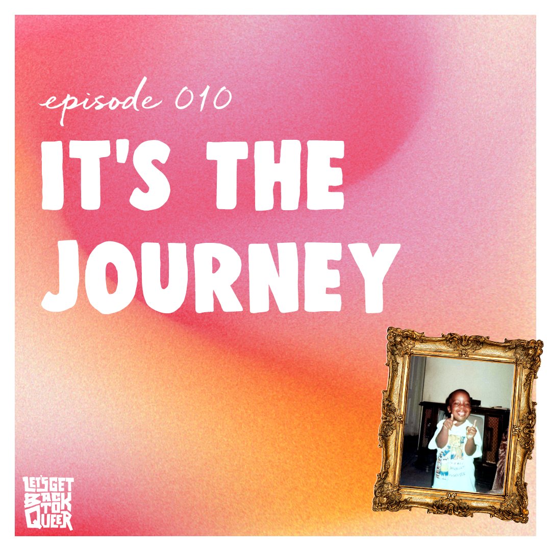 LGBTQPodcast's tweet photo. Who's ready to tune into "It's the Journey" on September 25th!? 🙌🏿 It's right around the corner. In the meantime, enjoy the season finale cover photo featuring an adorable photo of Young-@brand0nnick! https://t.co/u5TnGHkG73