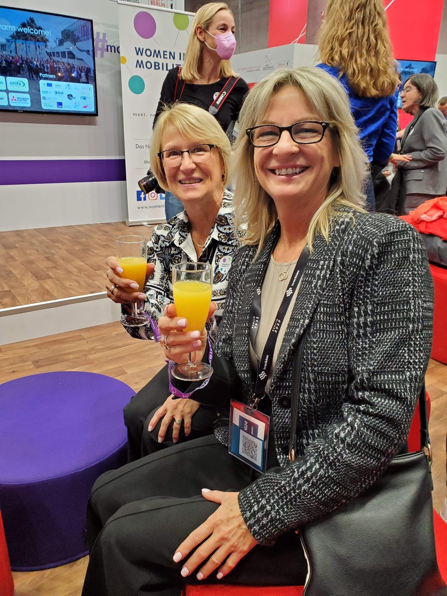 INPSTransit's tweet photo. @InnoTrans @womeninmobility @DB_Presse @GroupeSNCF @FGC Two of our team members attended! https://t.co/GZiNOlQlk8