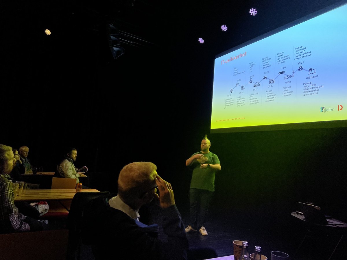 Erlend Andreas Gjære (@erlangsec) on Twitter photo Infosec-meetup i Trondheim, <a href="/akringstad/">Anders Kringstad</a> forteller om «IT-usikkerhet», og en dag i Alice sitt liv. Velkommen til den digitale tidsalder! Infosec-meetup i Trondheim, <a href="/akringstad/">Anders Kringstad</a> forteller om «IT-usikkerhet», og en dag i Alice sitt liv. Velkommen til den digitale tidsalder!
