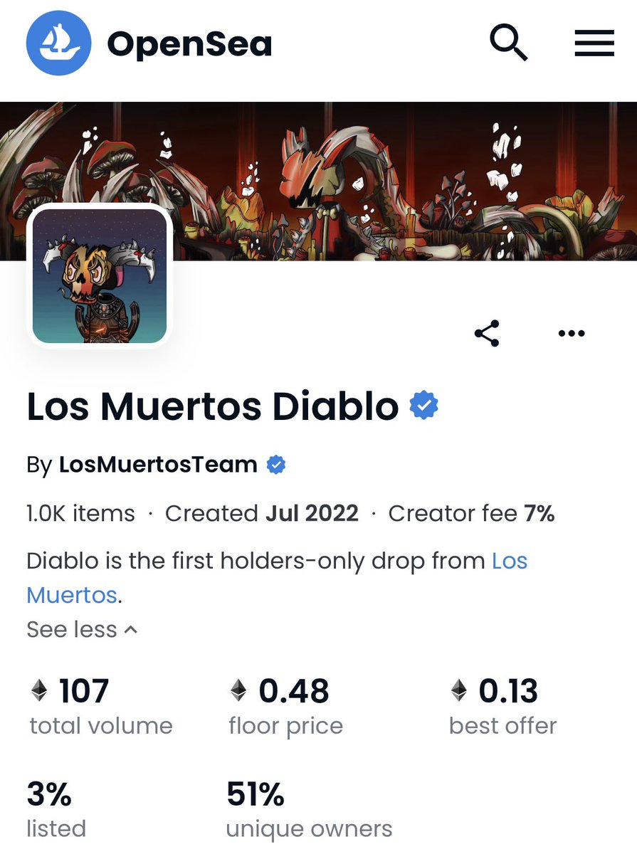 What the devils going on with #LosMuertos and the #Diablo collections💀🪦🔥

<a href="/los_muertosNFT/">Los Muertos</a> 

Jump in the graveyards now

#Mexico #VivaLosMuertos #Gaming #CoD #Alpha #nft