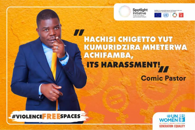 misheckkanda's tweet image. Violence_free_spaces