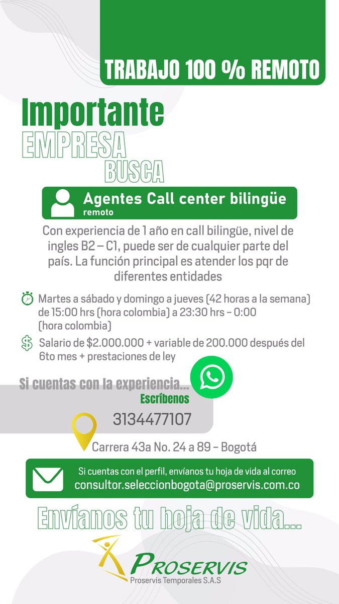 vivianappc's tweet photo. Esta oportunidad es para ti!
WhatsApp 3125080741 https://t.co/tcbphkjWBo