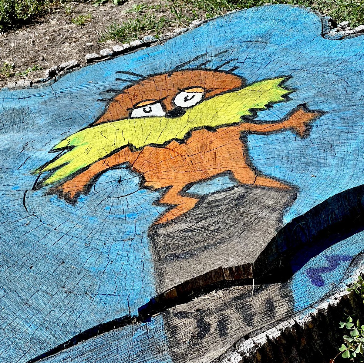 BobMacneal's tweet photo. The Lorax: Which way does a tree fall? 
The Once-ler: Uh, down? 
The Lorax: A tree falls the way it leans. Be careful which way you lean.
- Dr. Seuss, The Lorax https://t.co/NaDmuURK5k