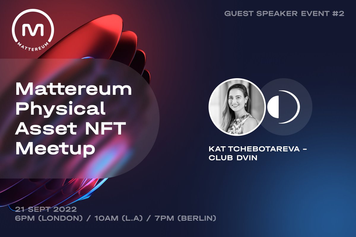 On stage now - Kat Tchebotareva of @clubdvin, talking about bringing fine wine on chain.