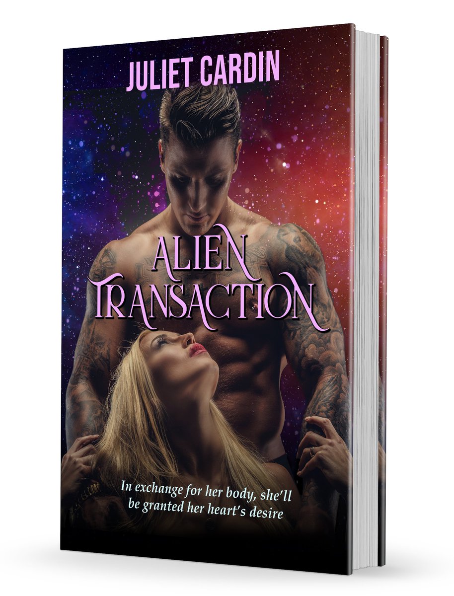 JulietCardin's tweet photo. New cover art for Alien Transaction. 😀#scifiromance https://t.co/8hMStBBbxp