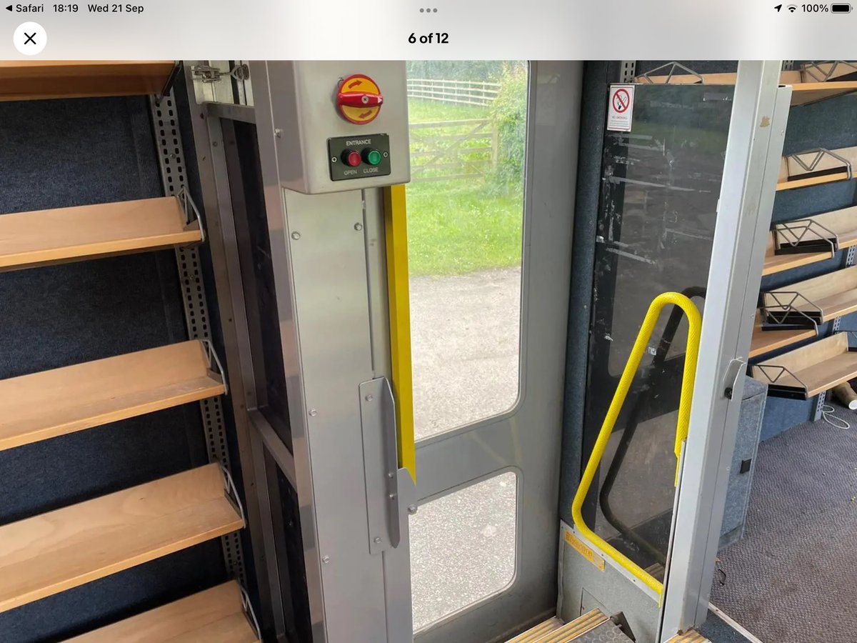 EmskiW's tweet photo. Suggested getting an old #librarybus for our school library at training tonight. Anyone have experience of such conversions for schools on here? @bentsgreensch #literacy #readingstrategy #engagement #readingforpleasure https://t.co/C6B7hReEiT