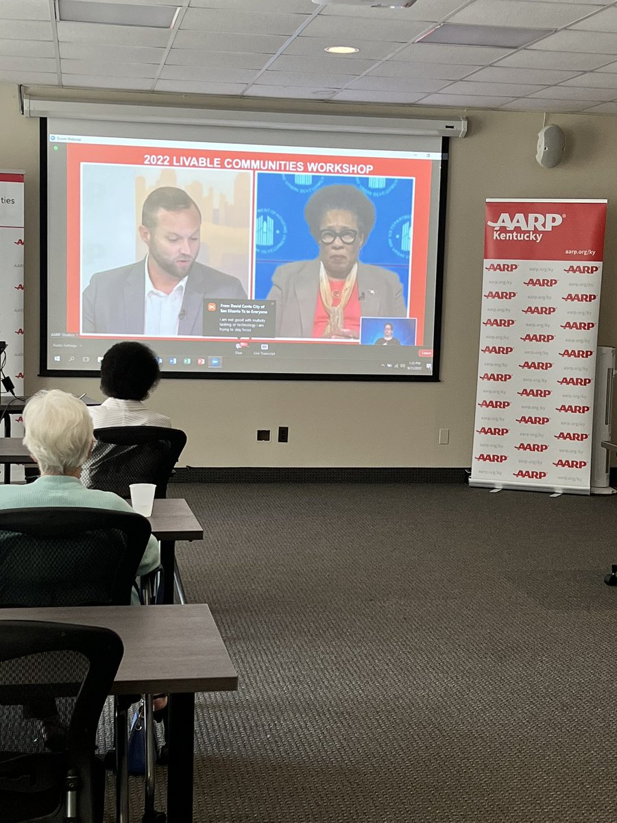 mamarawlins's tweet photo. “There are 400,000 people sleeping on the streets of this country on any given day.” @SecFudge 
Very sad statistic. #AARPLivable https://t.co/GQojolQLR0