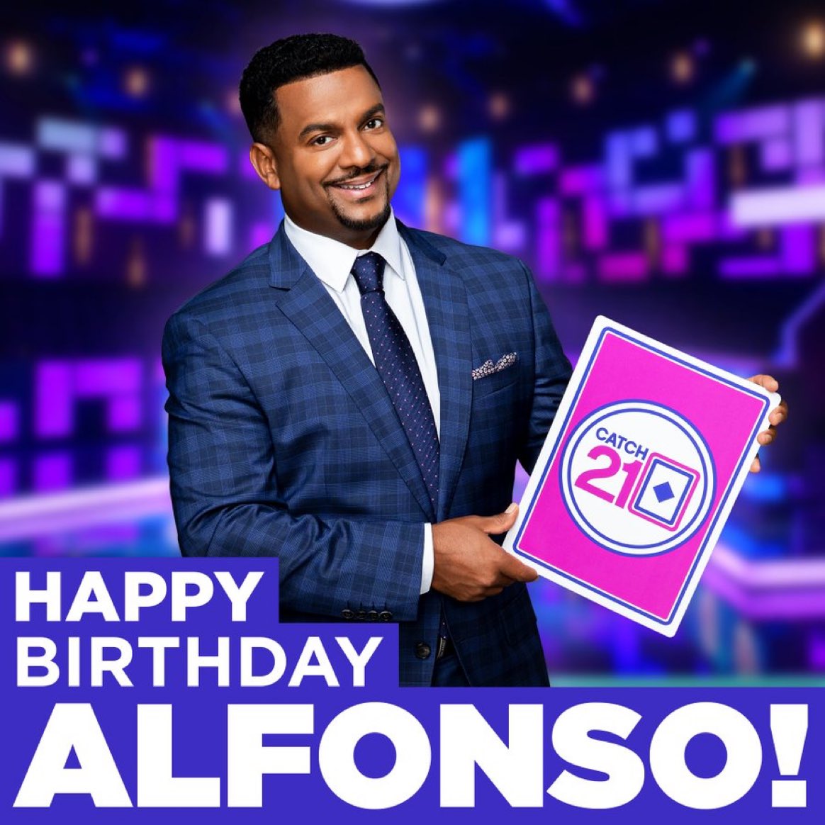 GameShowNetwork's tweet photo. Happy birthday to the host with the most! Thank you for bringing your enthusiasm to everything you do, whether that be hosting, dancing, or making us laugh. Everybody say a big happy birthday in the comments!
You can find @alfonso_ribeiro on #Catch21 Weekdays at 8a https://t.co/bQsIdFdGij