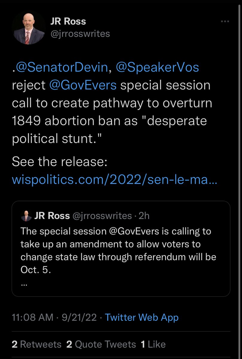 RepHebl's tweet image. Considering I introduced this exact legislation in 17, 19, &amp;amp; 21 &amp;amp; it has not received so much as a public hearing, I am begging WI press to ask a follow up on if &amp;amp; why they don&apos;t support the actual text of the bill &amp;amp; not let Vos/LeMahieu get away w/just dismissing it out of hand