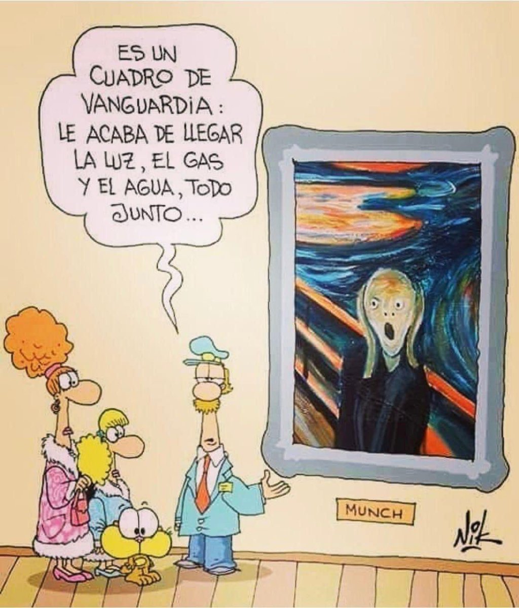 Munch en plan #Nostradamus… #UnPocoDeHumorPorFavor.