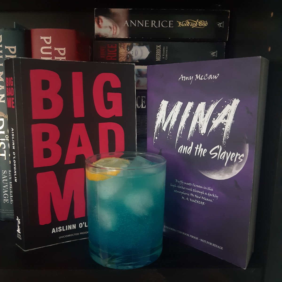 SabrinaAccalai's tweet photo. 🧛‍♂️   Vampires vs Werewolves   🐺

If you need a reminder about how much fun kick-ass YA heroines can be, pick up these books asap!
 https://t.co/vy09gm3oeF 

#MinaAndTheSlayers #BigBadMe #Booktails https://t.co/dW8b6fZGwD
