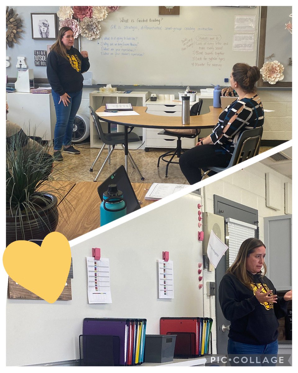 We are so lucky to have such committed staff who go above and beyond to make sure programs, such as Guided Reading, are top quality for every student at Empire! 💛🐅💛 Thank you <a href="/ms_ansell/">Dana Ansell</a>! We appreciate you!