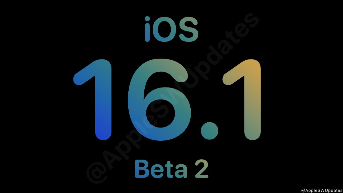 iSWUpdates's tweet image. iOS 16.1 Public Beta 2 (20B5050f) has been released. #iOS161 #iOS161PublicBeta2