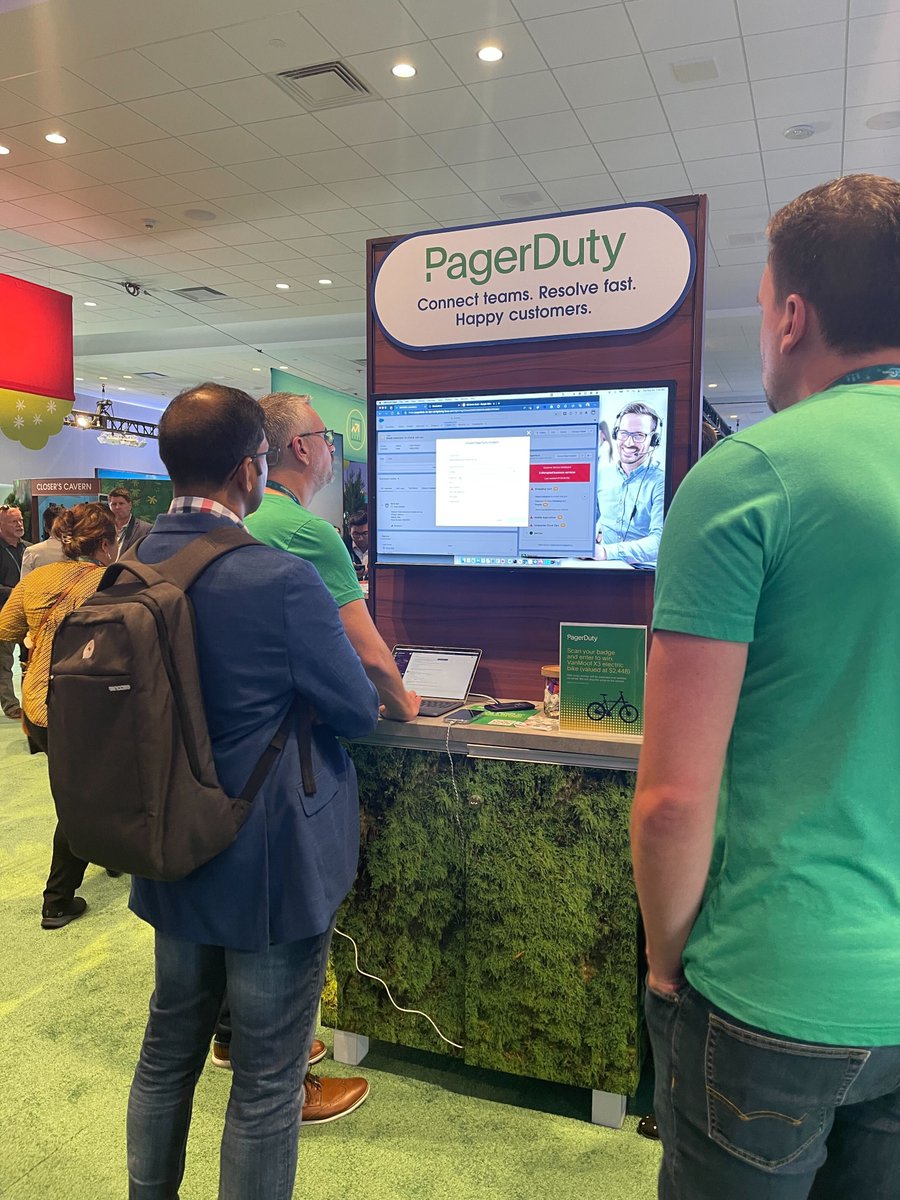 Are you at <a href="/Dreamforce/">Dreamforce</a>? Come visit us at Booth 1541 to learn more about Customer Service Operations with @PagerDuty and @Salesforce #DF22