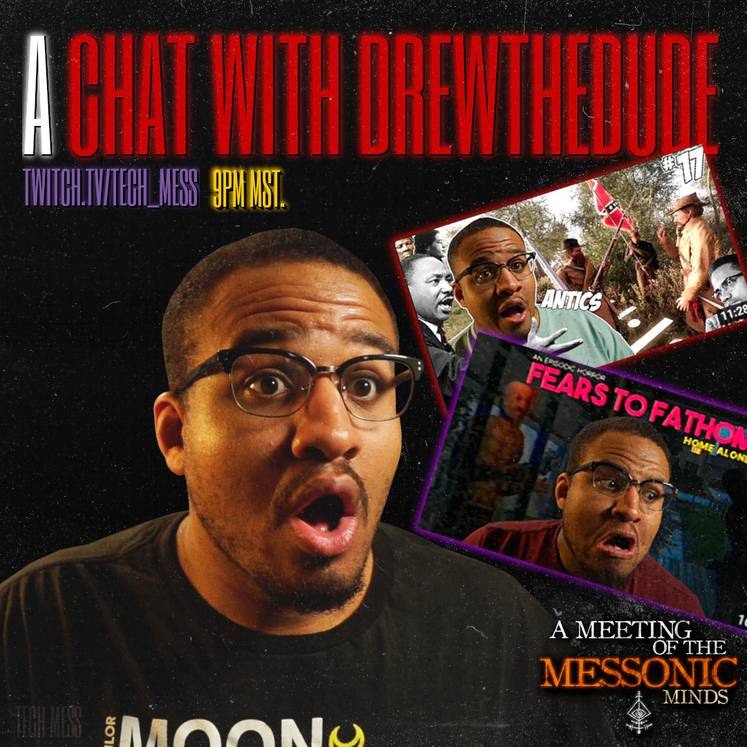 crypticvisionar's tweet photo. TONIGHT WE HAVE A CHAT WITH @DrewTheDude28 about his career in Youtube, the trials, tribulations, and what's next! Make sure you come hang out! #podcast #creatorpodcast #youtubecreatorpodcast #youtubecreator #youtuber #horroryoutuber https://t.co/k5Fa4KEkxw