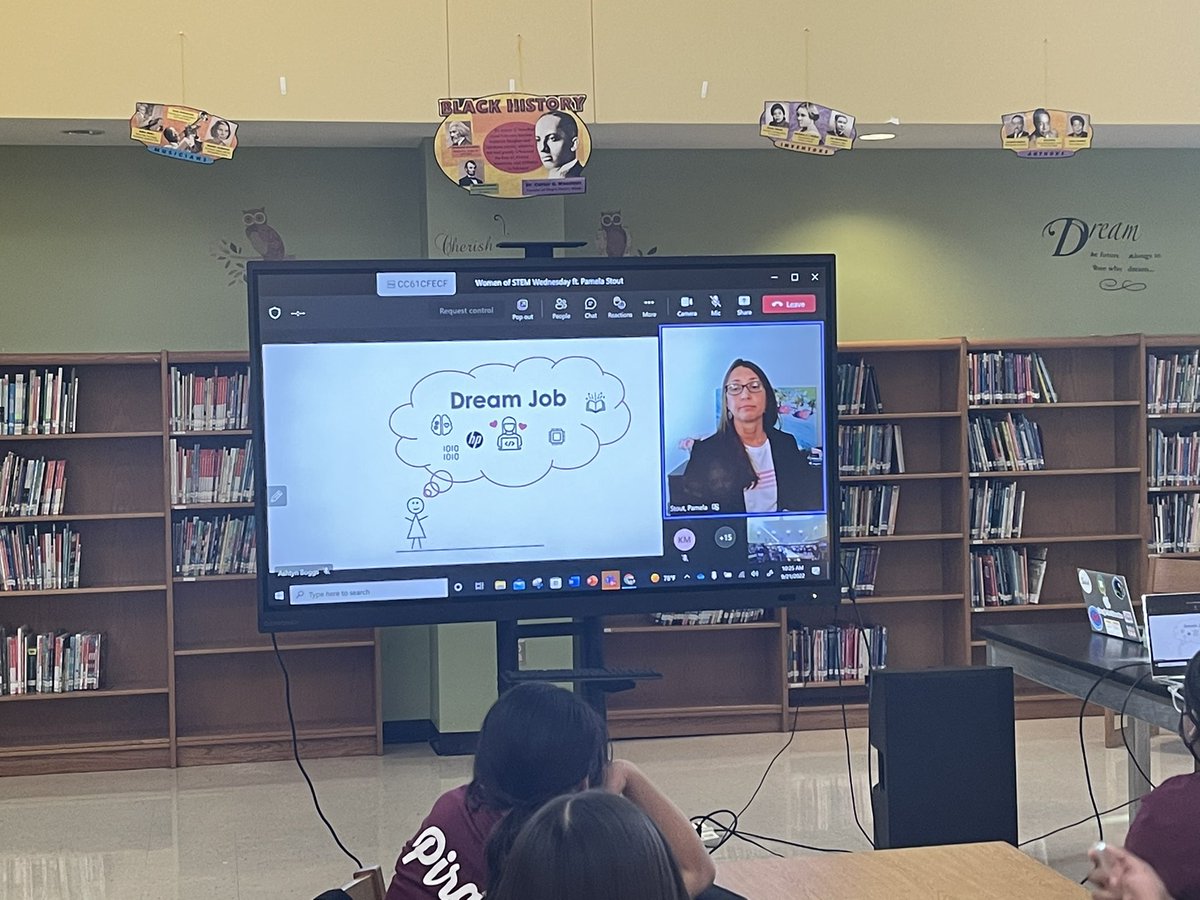 Shontisa Hurst M.Ed. (@techtisa) on Twitter photo It’s Women In STEM Wednesday <a href="/SpaceCenterHou/">Space Center Houston</a> 💻🎯 6th grade girls <a href="/hartman_ms/">Charles Hartman MS</a> participated in their 1st virtual field trip to learn about women in STEM and their impact in the field of technology & Engineering. <a href="/DemetresBoyd/">Demetres Boyd-Thompson</a> It’s Women In STEM Wednesday <a href="/SpaceCenterHou/">Space Center Houston</a> 💻🎯 6th grade girls <a href="/hartman_ms/">Charles Hartman MS</a> participated in their 1st virtual field trip to learn about women in STEM and their impact in the field of technology & Engineering. <a href="/DemetresBoyd/">Demetres Boyd-Thompson</a>