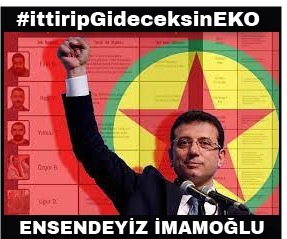 Sahi senin kankin DHKPC li değilmi.! 
Hiç bir müminin yanında  civarında, cenazesinde olmazsın.örgütlerin esiri ekrem. 
Ya kilisede, yada teröristlerle kolkola yada rakı balık heykel.

ENSENDEYİZ İMAMOĞLU

#ittiripGideceksinEKO