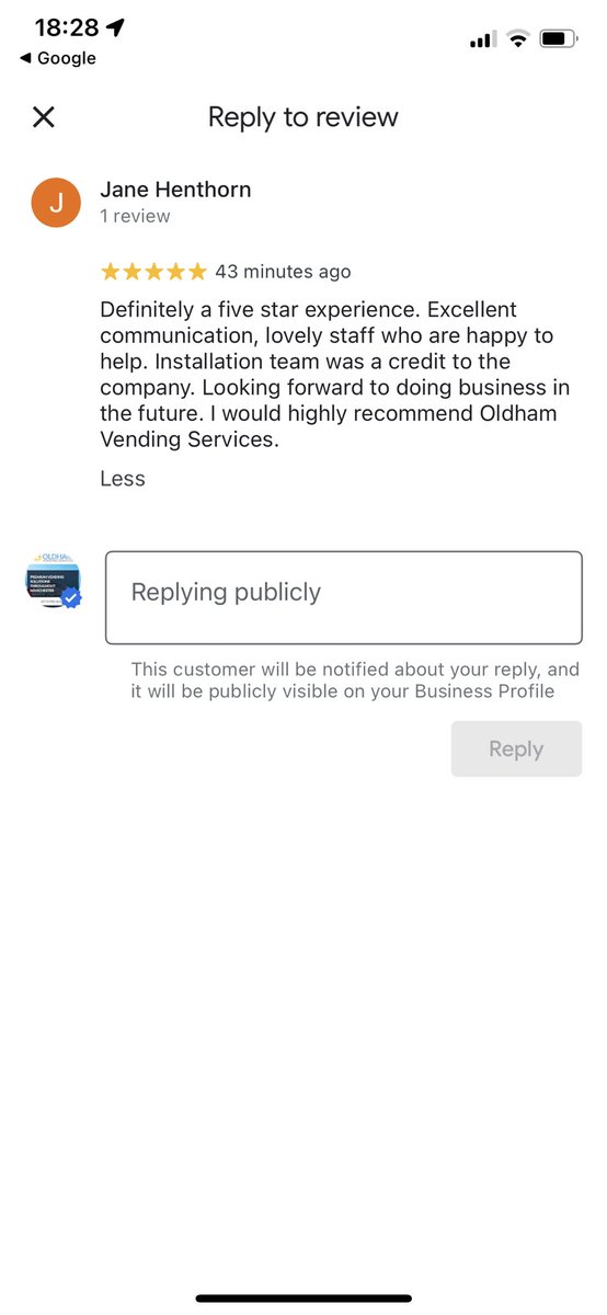This is what we are all about. Lovely to hear nice reviews like this.