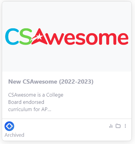 #changelog Archive courses.

Looking to preserve last year's courses but don't want students to have access? Want the course card to no longer be at the top of your dashboard?
👉 changelog.codingrooms.com/archive-course…