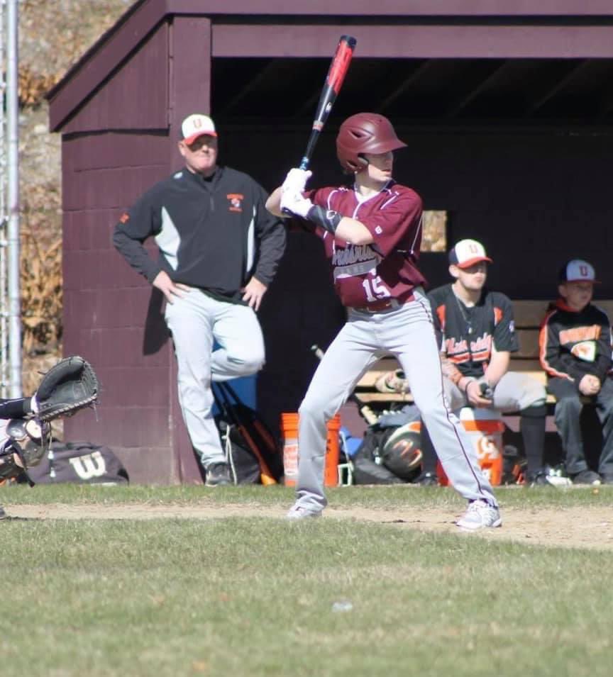 Also,
Congratulations to Caleb Visbeek (class of 2020) for trying out, being selected and participating in the Coastal Carolina club baseball team. 
Once a Ram always a Ram!